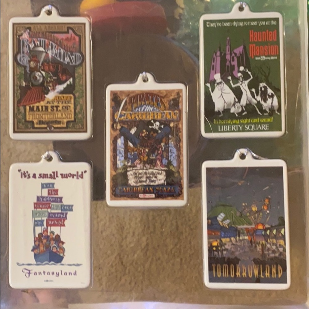 Walt Disney World 35th Anniversary Ornaments